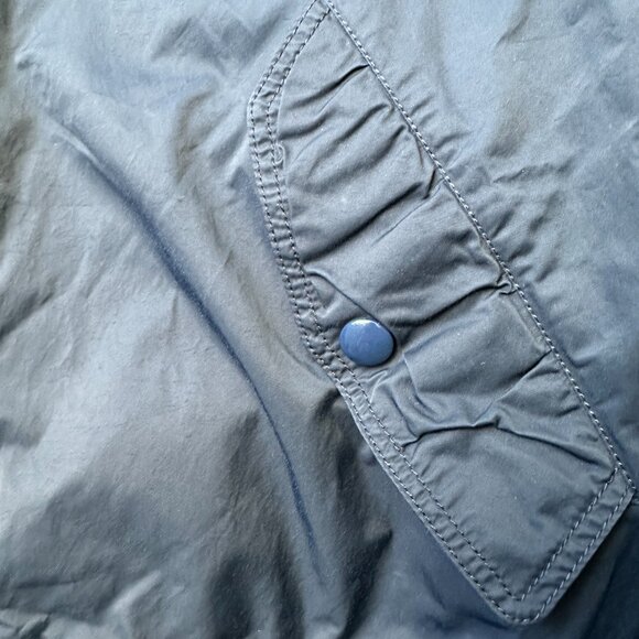 Wallace & Barnes Bomber Jacket in Navy Blue Size Large - Picture 3 of 9